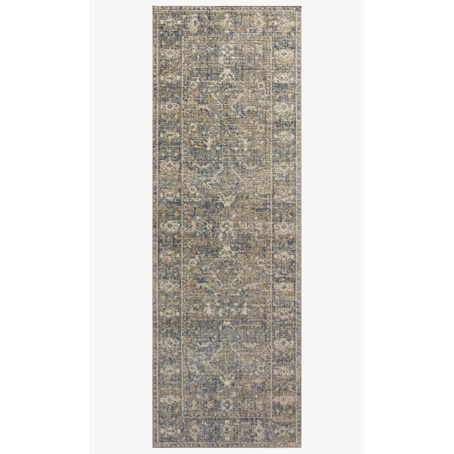 Chris Loves Julia Rosemarie Sand/Lagoon Rug - Chapin Furniture