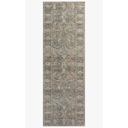 Chris Loves Julia Rosemarie Sand/Lagoon Rug - Chapin Furniture