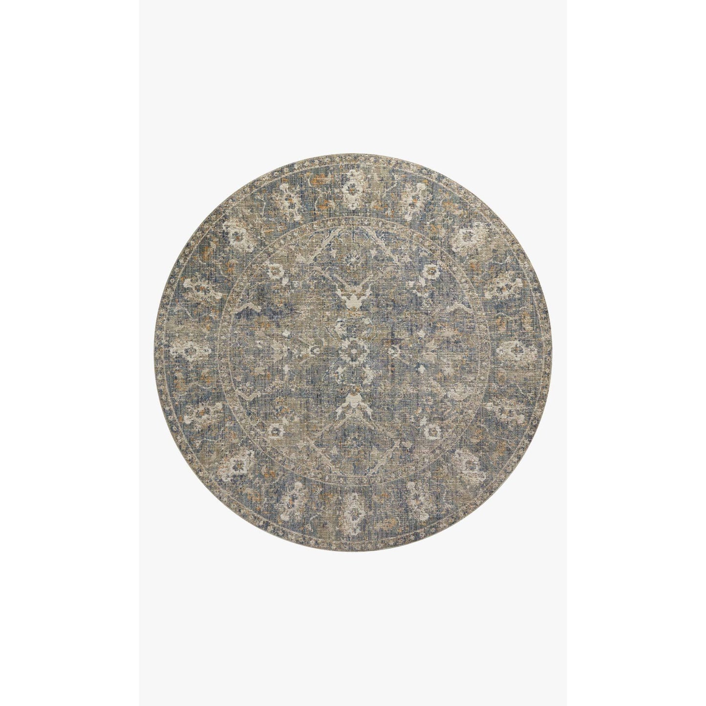 Chris Loves Julia Rosemarie Sand/Lagoon Rug - Chapin Furniture