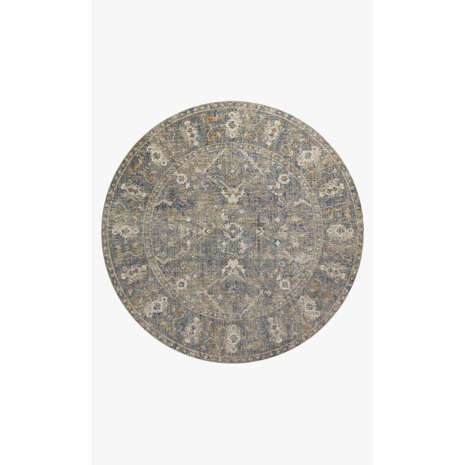 Chris Loves Julia Rosemarie Sand/Lagoon Rug - Chapin Furniture