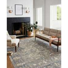 Chris Loves Julia Rosemarie Sand/Lagoon Rug - Chapin Furniture