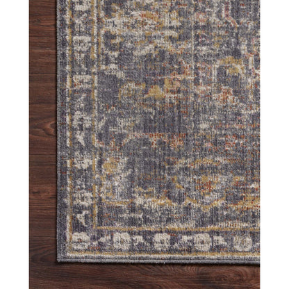 Chris Loves Julia Rosemarie Graphite/Multi Rug - Chapin Furniture