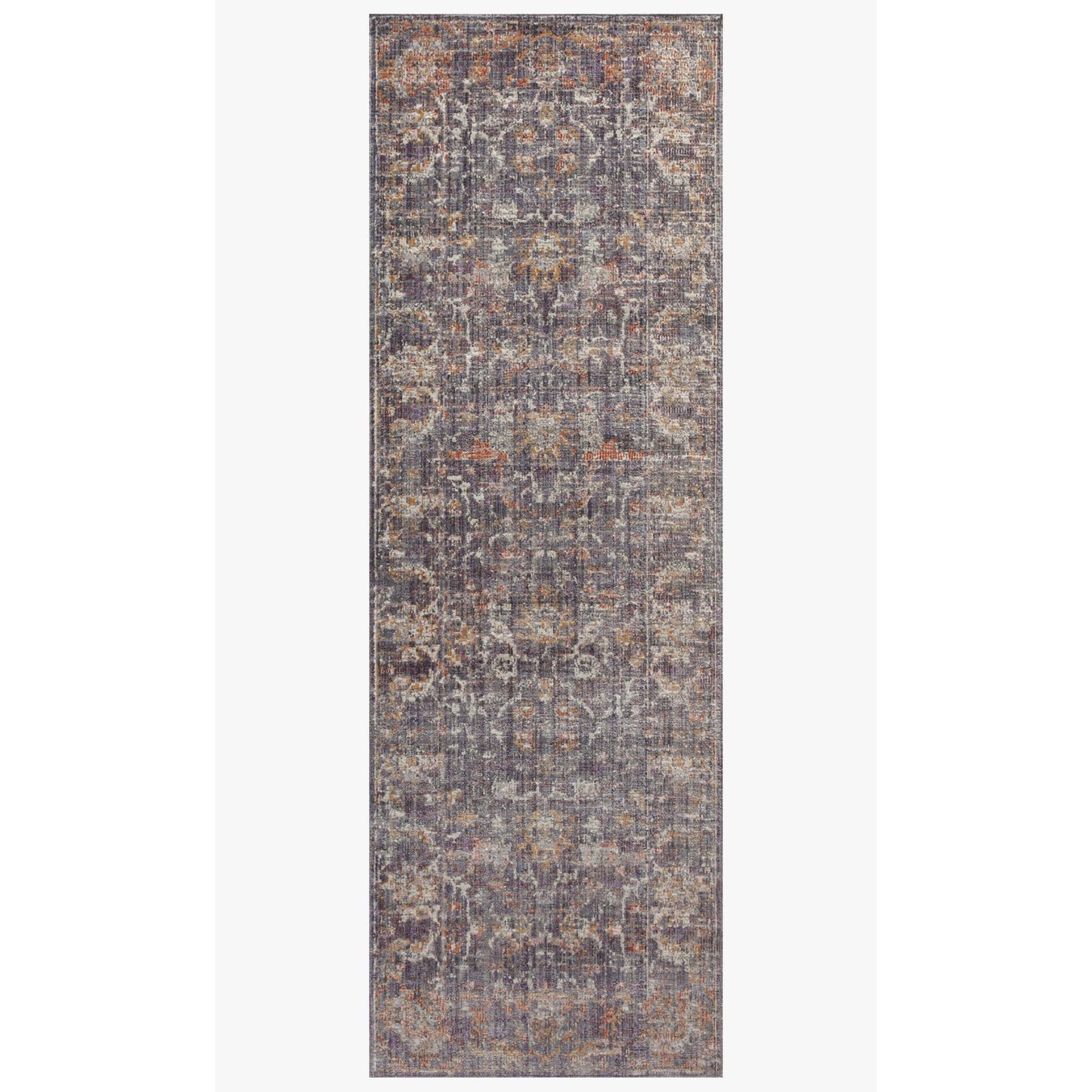 Chris Loves Julia Rosemarie Graphite/Multi Rug - Chapin Furniture