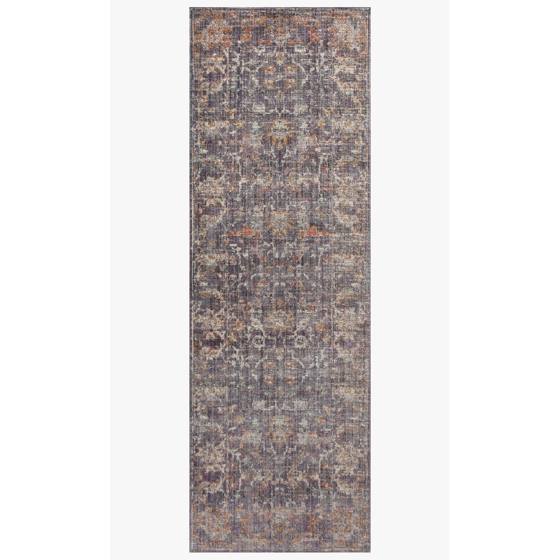 Chris Loves Julia Rosemarie Graphite/Multi Rug - Chapin Furniture