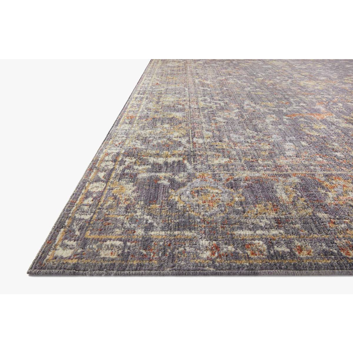 Chris Loves Julia Rosemarie Graphite/Multi Rug - Chapin Furniture