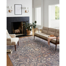 Chris Loves Julia Rosemarie Graphite/Multi Rug - Chapin Furniture
