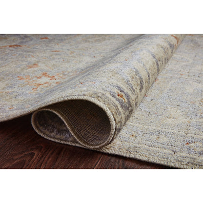 Chris Loves Julia Rosemarie Oatmeal/Lavender Rug - Chapin Furniture