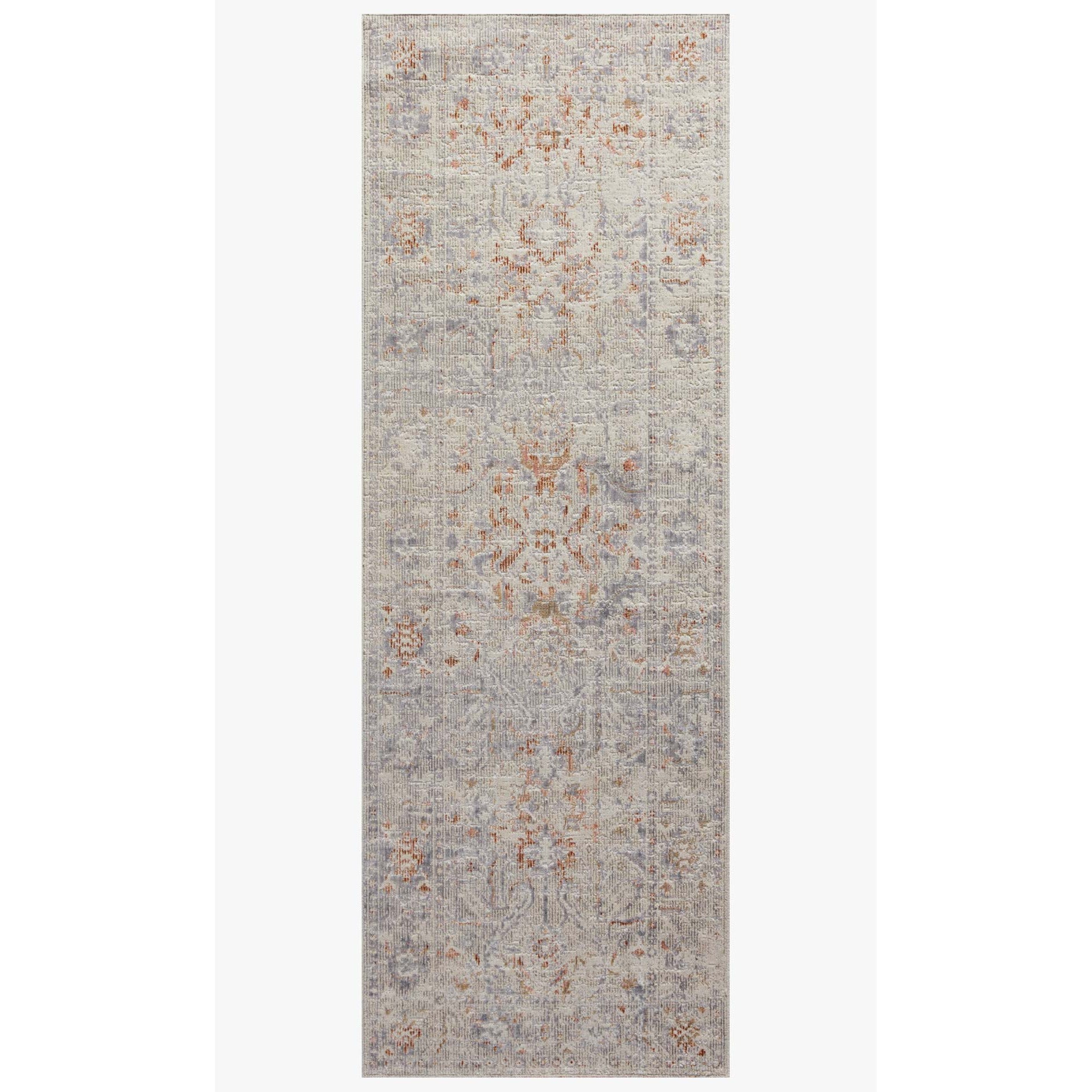 Chris Loves Julia Rosemarie Oatmeal/Lavender Rug - Chapin Furniture