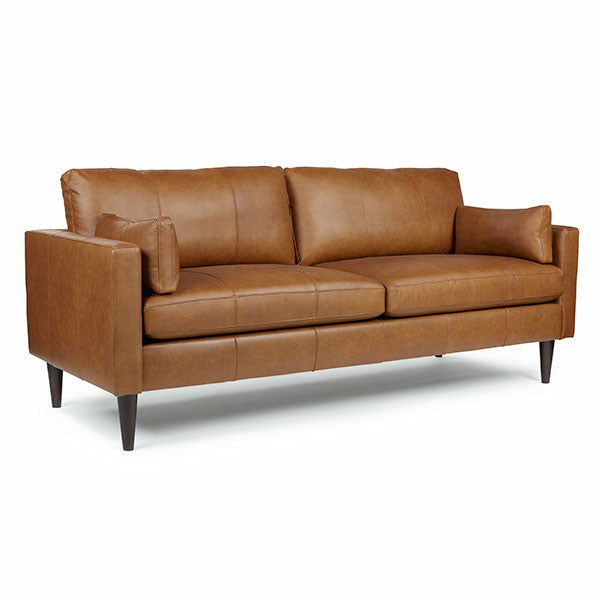 Trafton Leather Sofa - Thumbnail 3