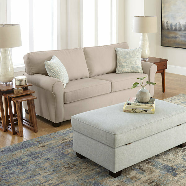 Shannon Sofa With Sleeper- Customizable - Chapin Furniture