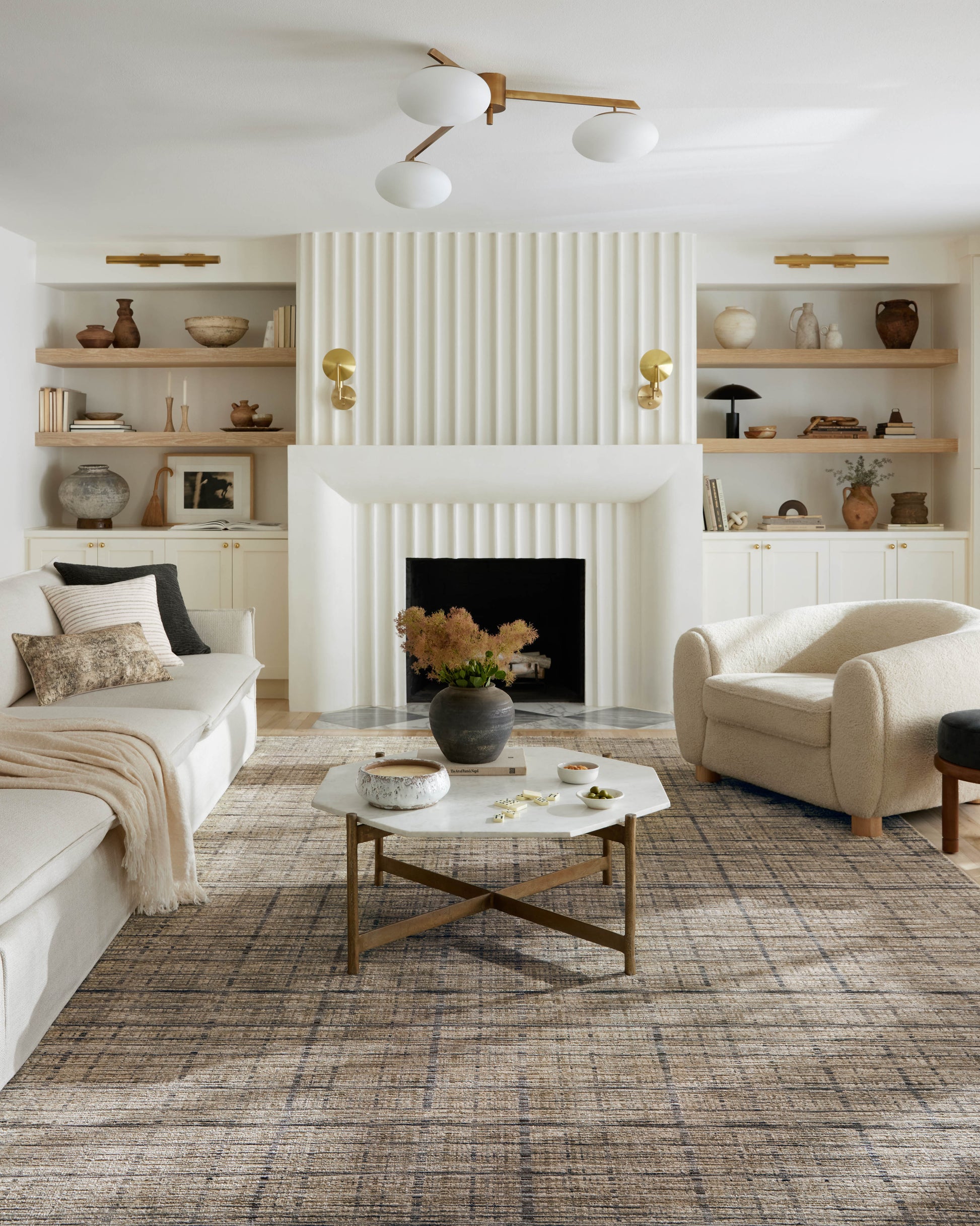 Soho Rug- Pebble / Charcoal - Chapin Furniture