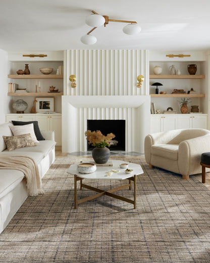 Soho Rug- Pebble / Charcoal - Chapin Furniture