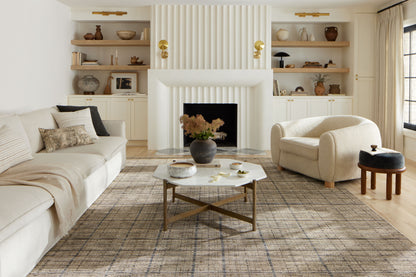 Soho Rug- Pebble / Charcoal - Chapin Furniture