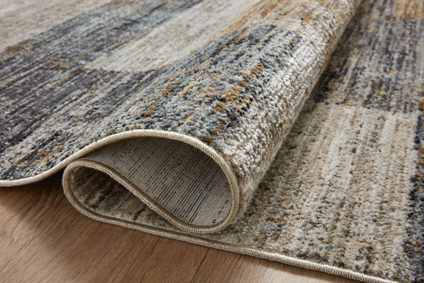 Soho Rug- Grey / Gold - Chapin Furniture