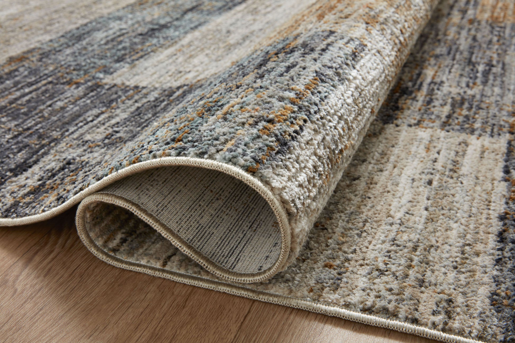 Soho Rug- Grey / Gold - Chapin Furniture
