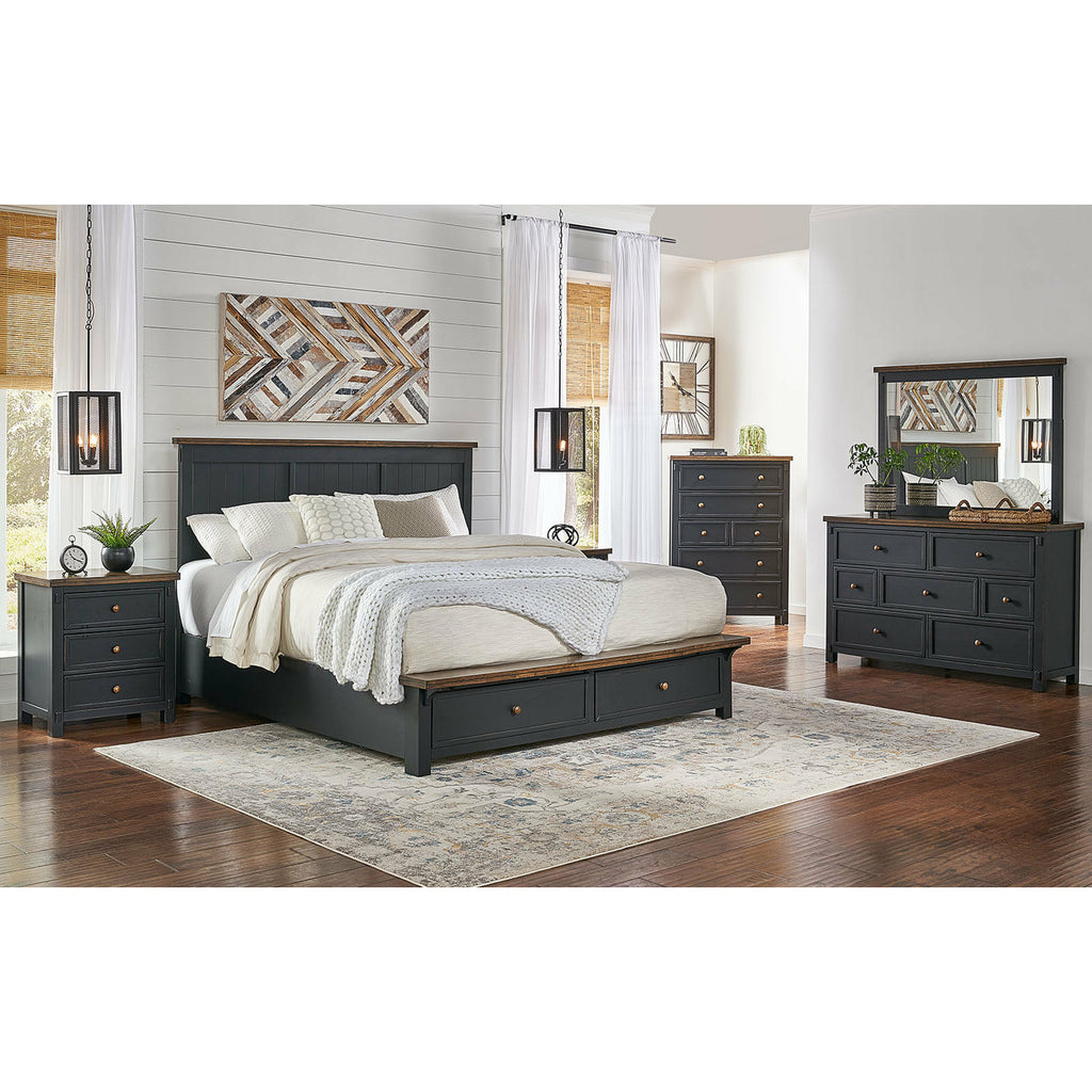 Stormy Ridge Queen Storage Bed - Chapin Furniture