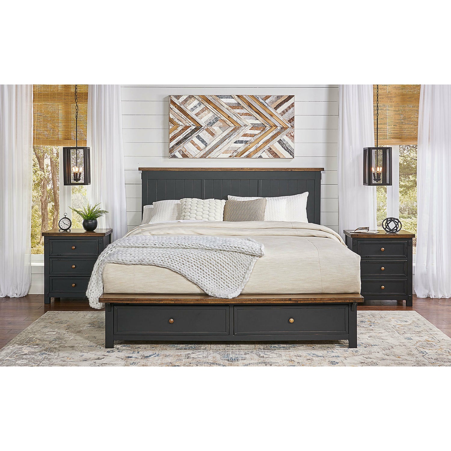 Caraway Queen Storage Bedroom Set