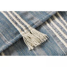 Amber Lewis Sur Collection Tal0001 AL Blue Throw - Chapin Furniture