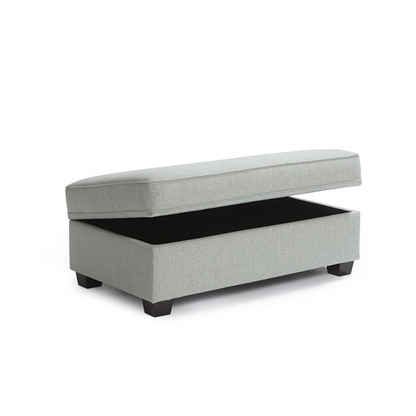 Shannon Storage Ottoman- Customizable - Chapin Furniture