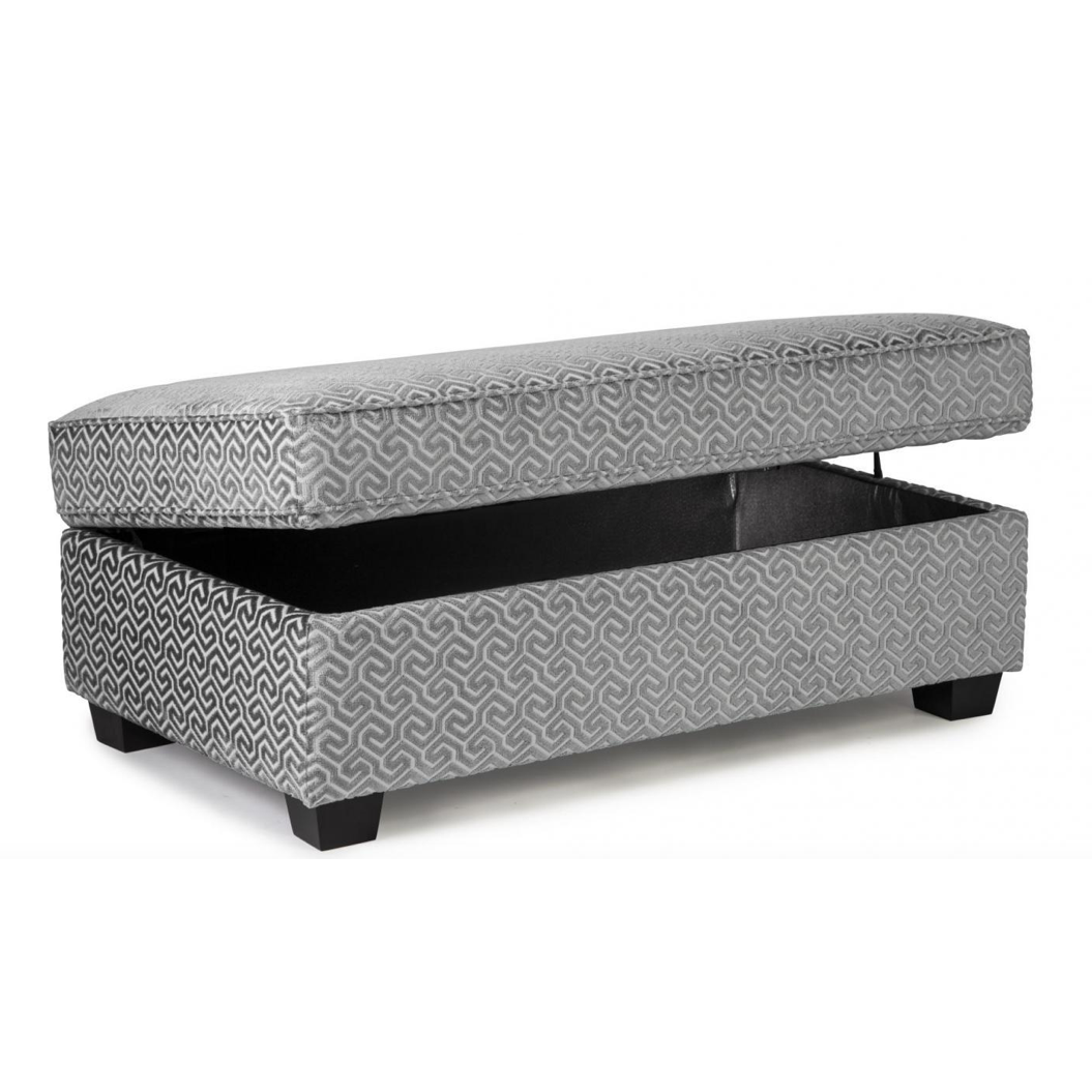Shannon Storage Ottoman- Customizable - Chapin Furniture