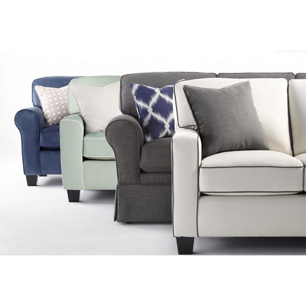 Annabel Stationary Sofa-Customizable - Chapin Furniture