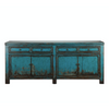 Libbit 4 Drawer 4 Door Sideboard Antique Blue - Chapin Furniture