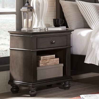 Oxford 1 Drawer Nightstand- Multiple Finish Options - Chapin Furniture