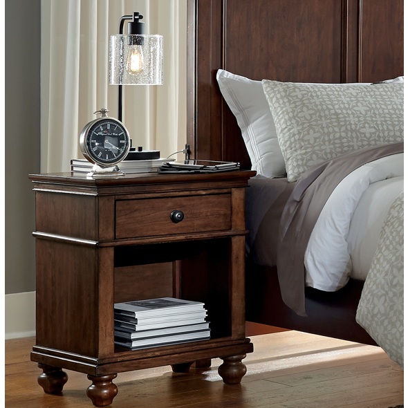 Oxford 1 Drawer Nightstand- Multiple Finish Options - Chapin Furniture