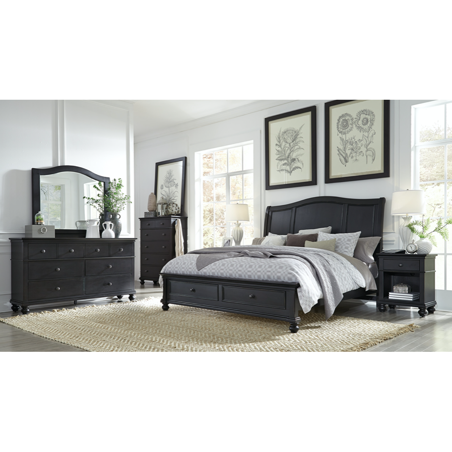 Oxford 1 Drawer Nightstand- Multiple Finish Options - Chapin Furniture