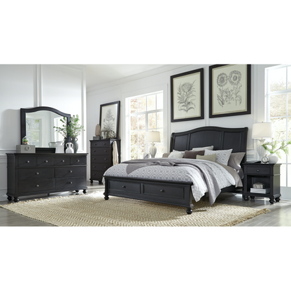 Oxford 1 Drawer Nightstand- Multiple Finish Options - Chapin Furniture