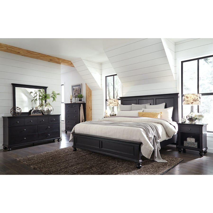 Oxford 1 Drawer Nightstand- Multiple Finish Options - Chapin Furniture