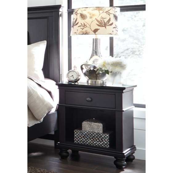 Oxford 1 Drawer Nightstand- Multiple Finish Options - Chapin Furniture