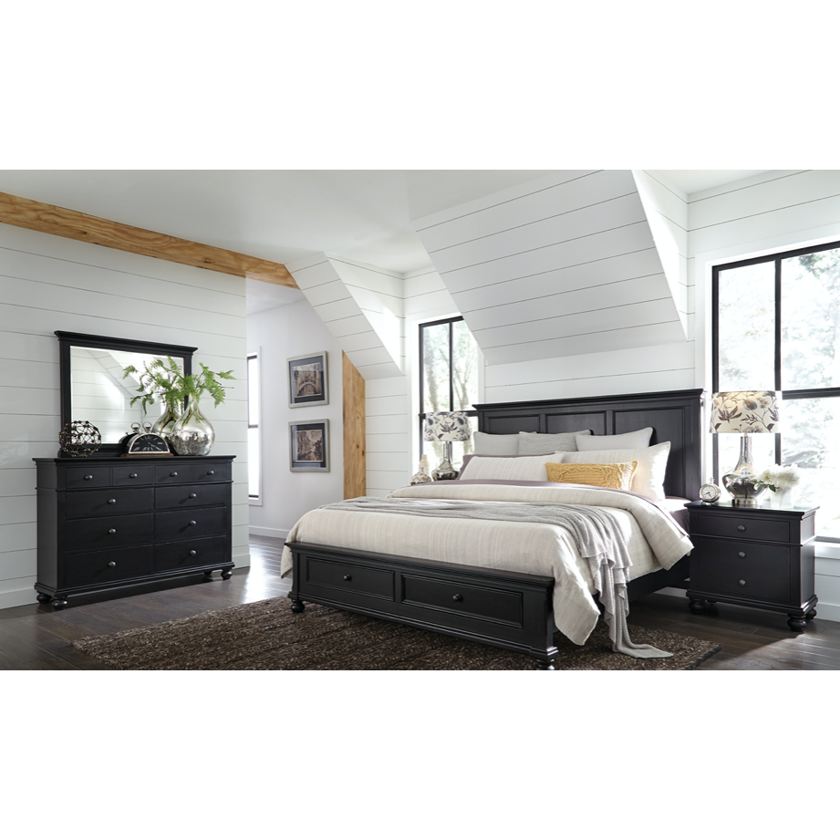 Oxford 2 Drawer Nightstand- Multiple Finish Options - Chapin Furniture