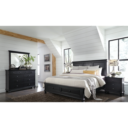 Oxford 2 Drawer Nightstand- Multiple Finish Options - Chapin Furniture