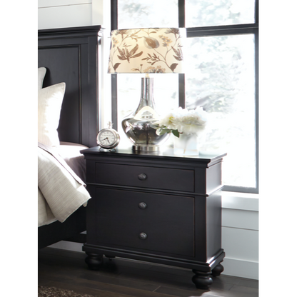 Oxford 2 Drawer Nightstand- Multiple Finish Options - Chapin Furniture