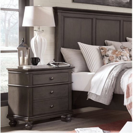 Oxford 2 Drawer Nightstand- Multiple Finish Options - Chapin Furniture