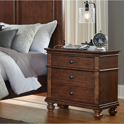 Oxford 2 Drawer Nightstand- Multiple Finish Options - Chapin Furniture
