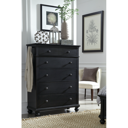 Oxford 5 Drawer Chest- Multiple Finish Options - Chapin Furniture