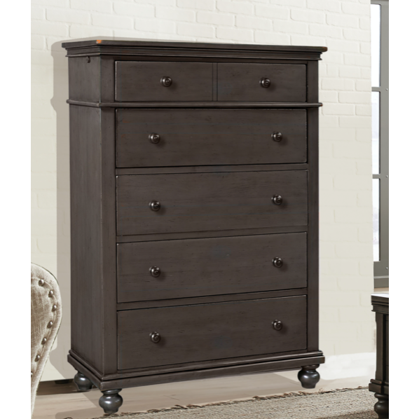 Oxford 5 Drawer Chest- Multiple Finish Options - Chapin Furniture