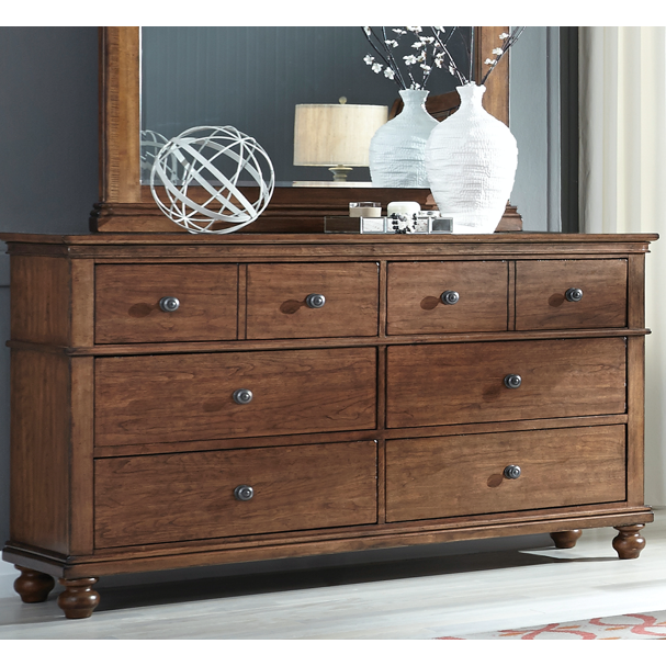Oxford 6 Drawer Dresser- Multiple Finish Options - Chapin Furniture
