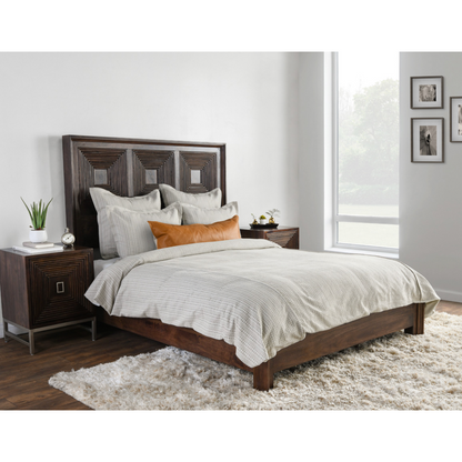 Mason Taupe Duvet Cover - Chapin Furniture