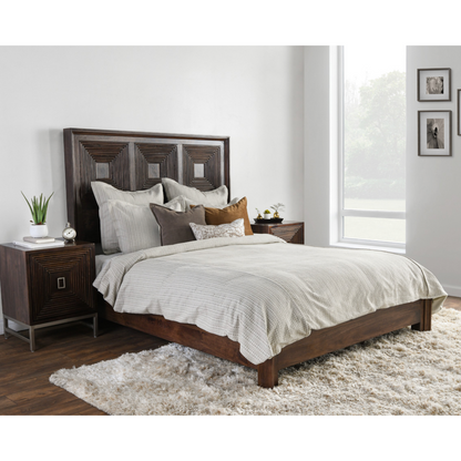 Mason Taupe Duvet Cover - Chapin Furniture