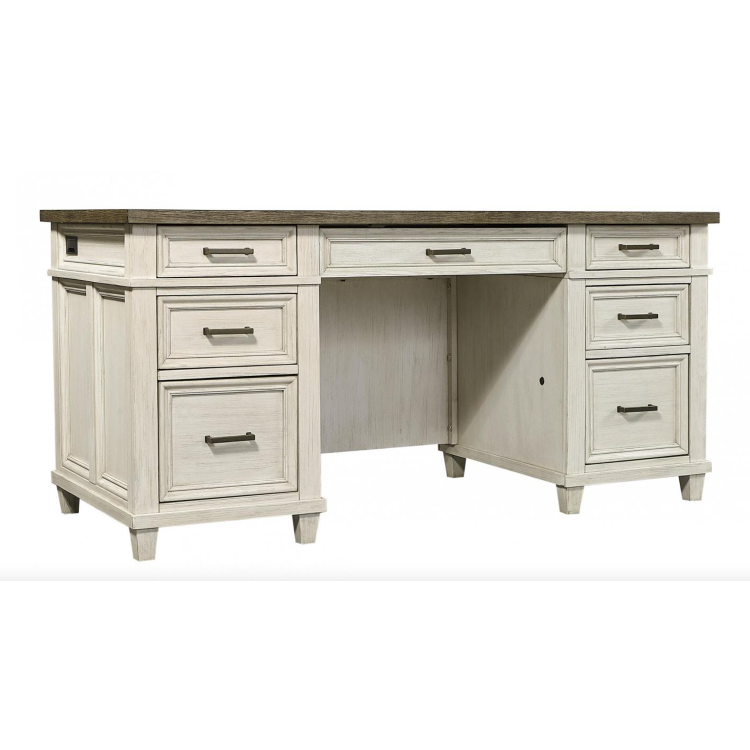 Caraway 66" Executive Desk - Thumbnail 2