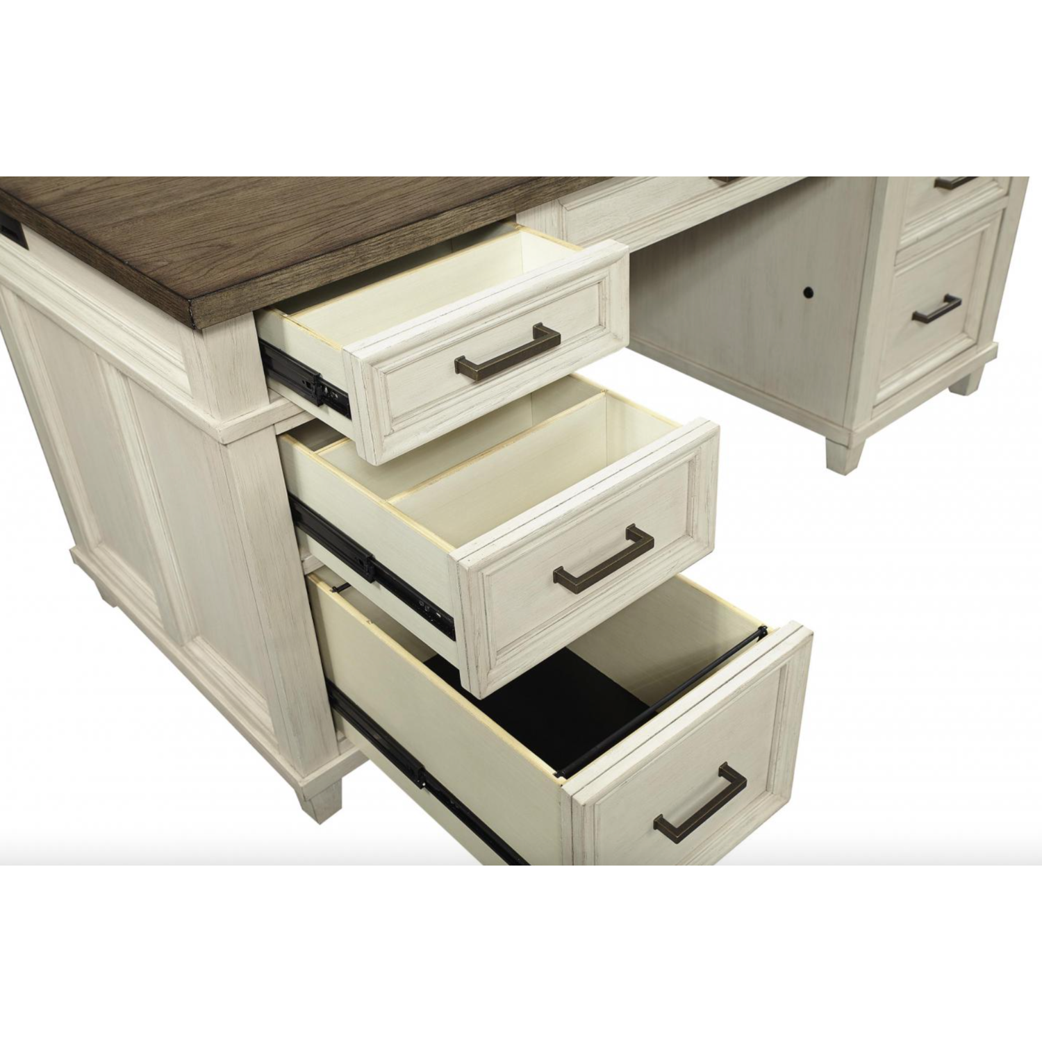 Caraway 66" Executive Desk - Thumbnail 4
