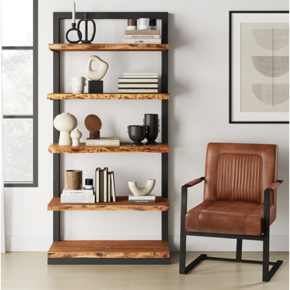 Maguire Leather Accent Chair - Chapin Furniture