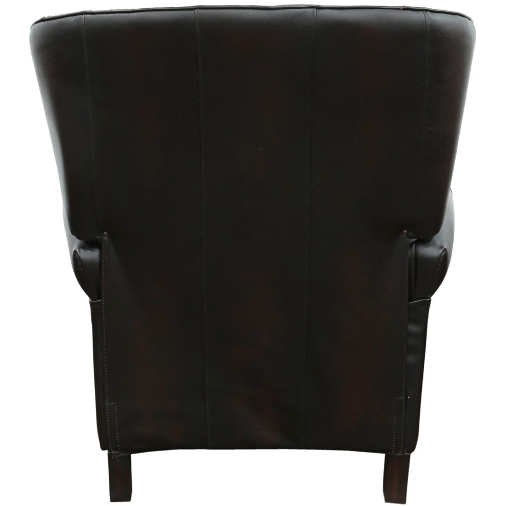 Presidential Recliner in Stetson Coffee Leather - Chapin Furniture