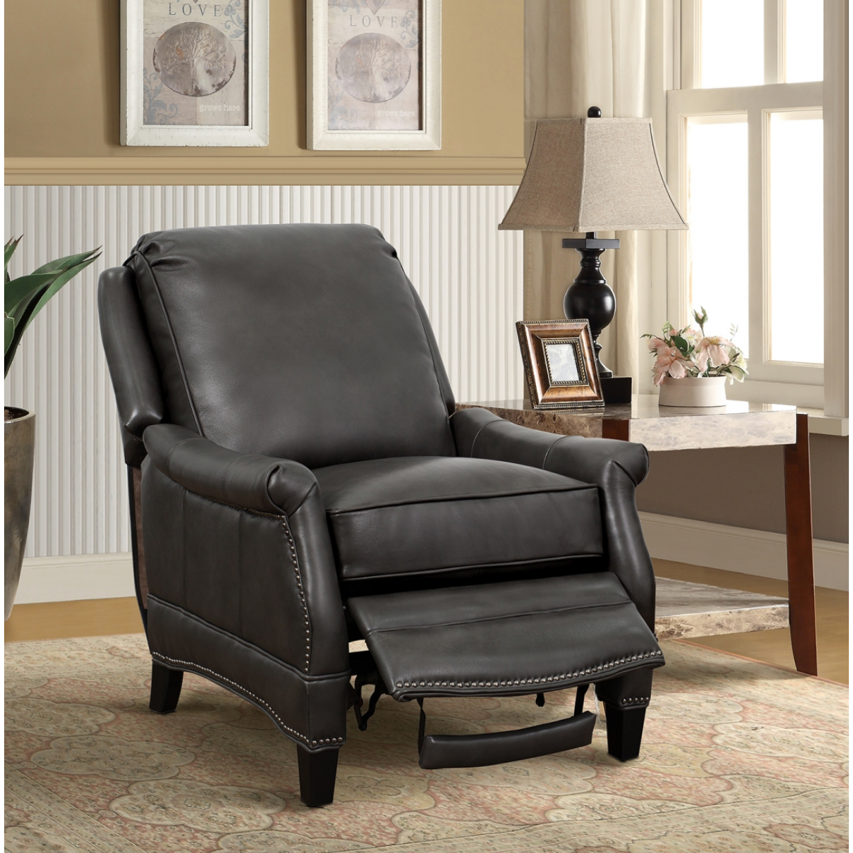 Ashebrooke Recliner in Wrenn-Gray - Chapin Furniture