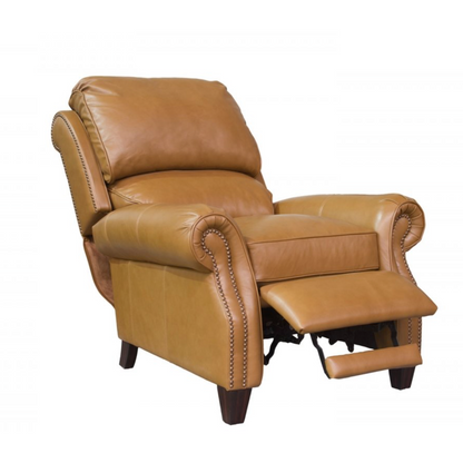Churchill Recliner in Shoreham-Ponytail Leather - Chapin Furniture