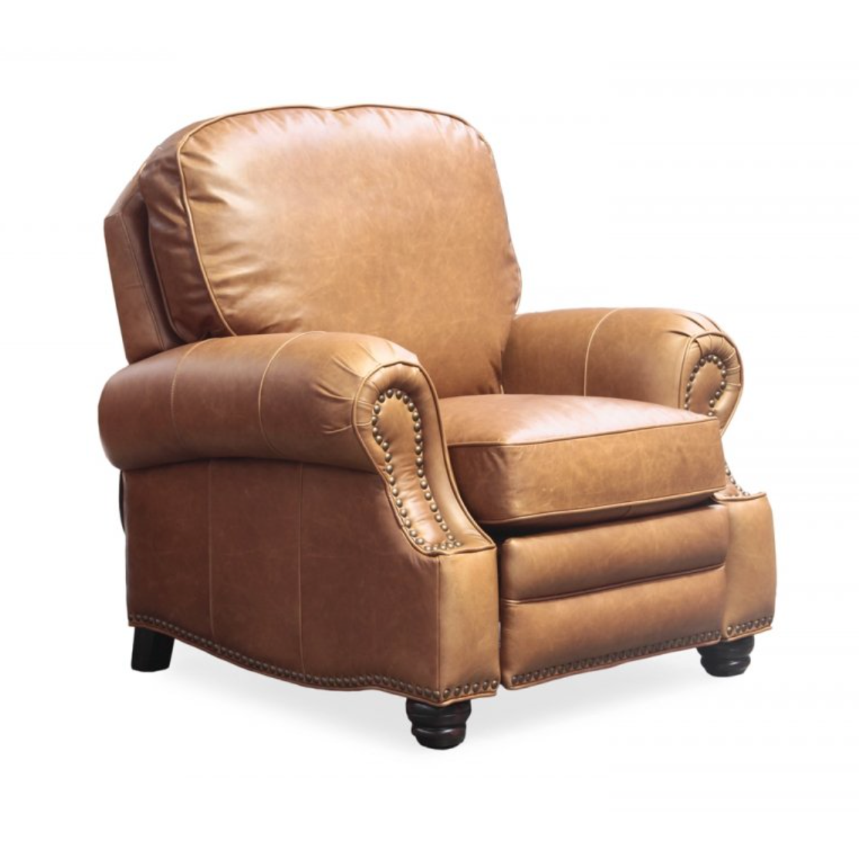 Longhorn Recliner in Chaps-Saddle Leather - Chapin Furniture
