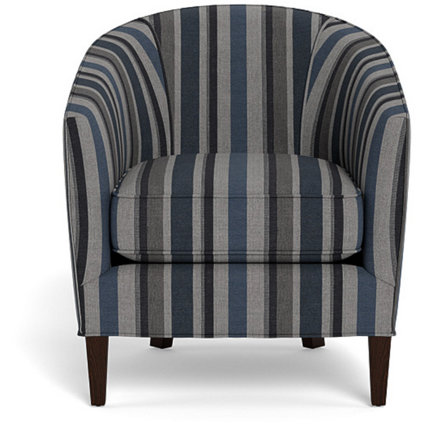 Burke Chair - Glimpse Denim - Chapin Furniture